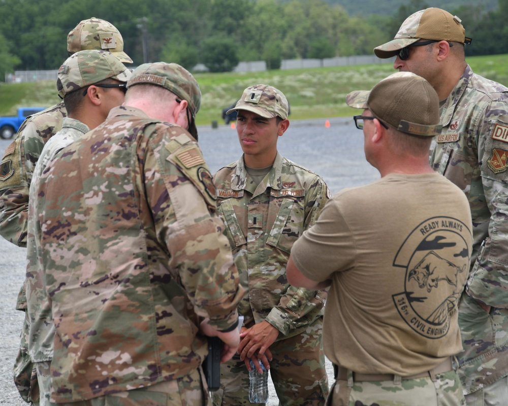 Joint Base Andrews engineers conduct bivouac training to enhance skills, capabilities