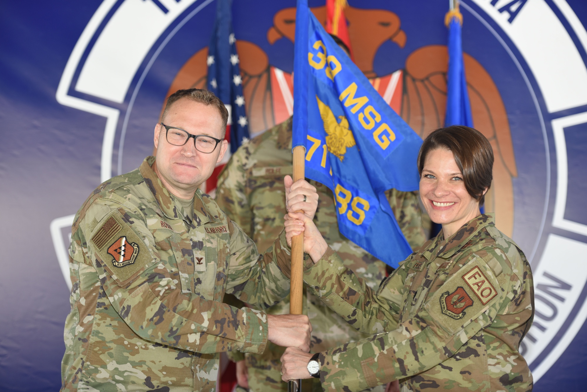 DVIDS - Images - 717th Air Base Squadron Welcomes New Commander