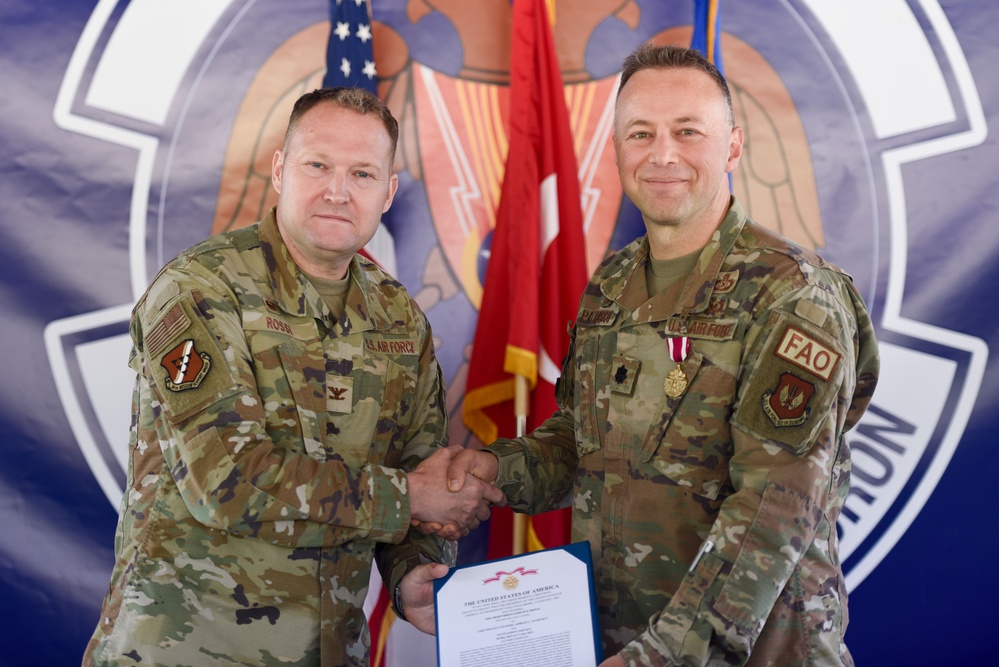 717th Air Base Squadron Welcomes New Commander