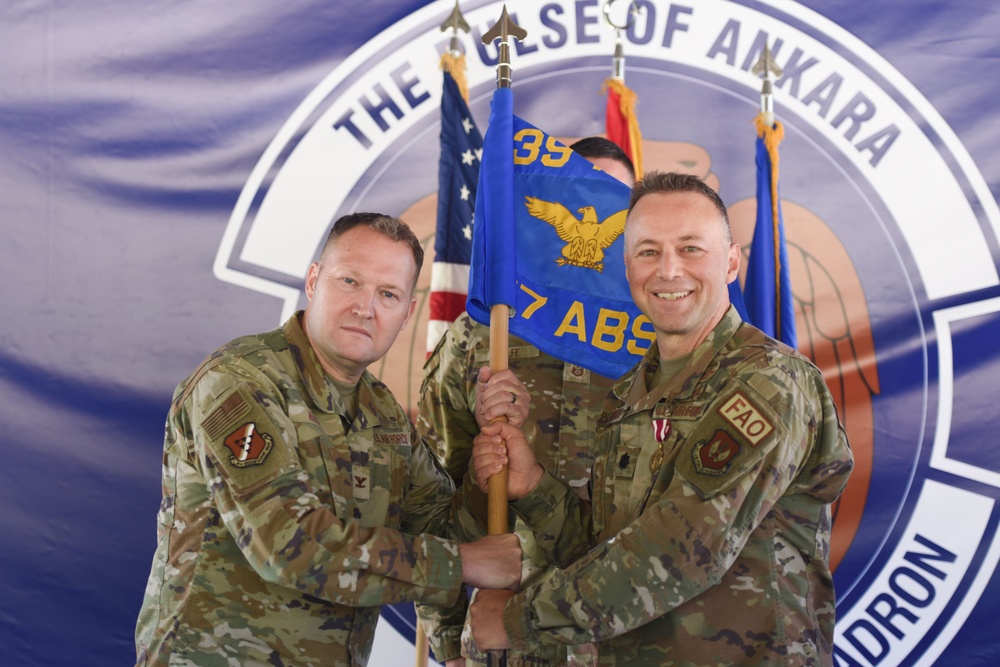 717th Air Base Squadron Welcomes New Commander