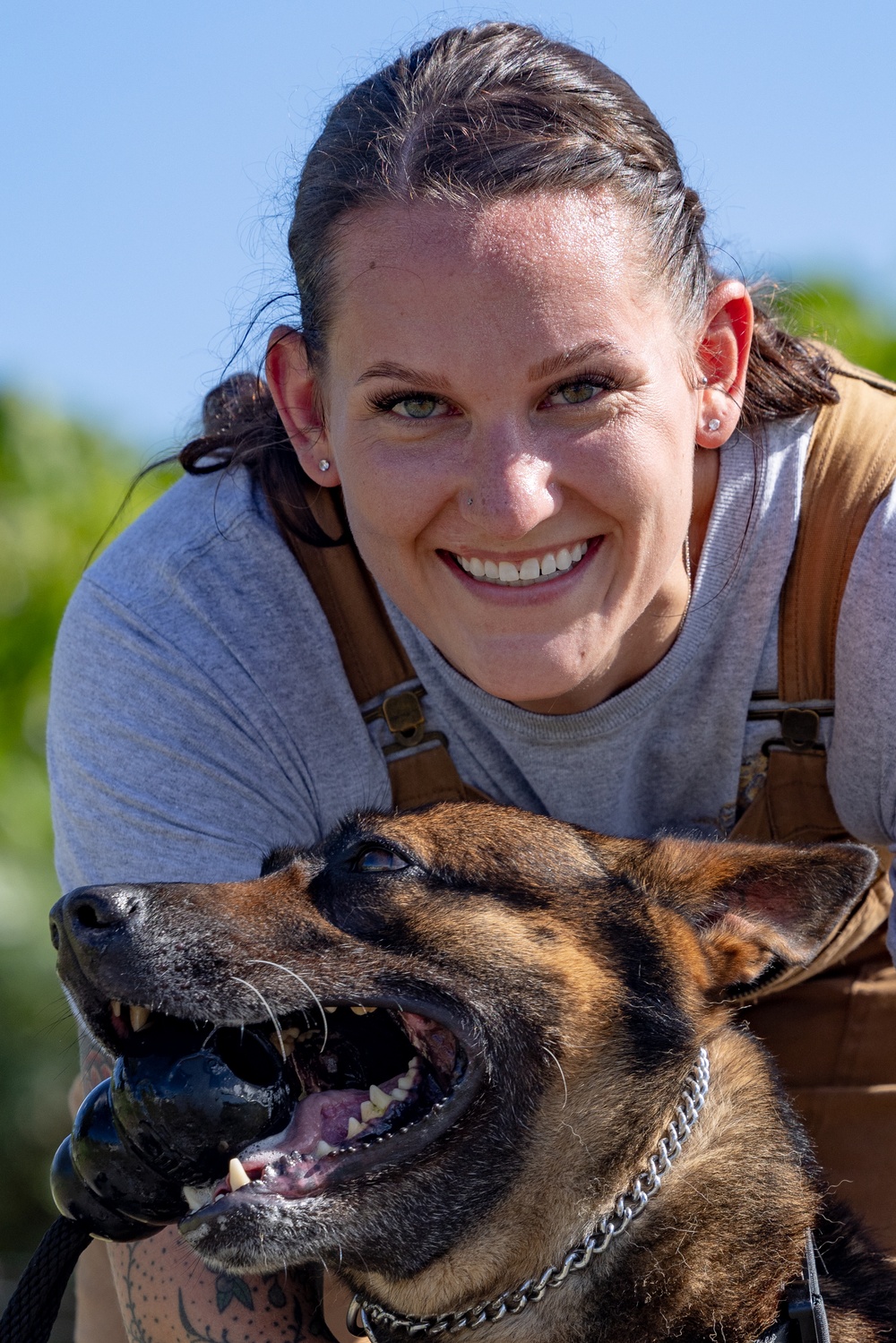 Joint MWD Explosive Detection Training