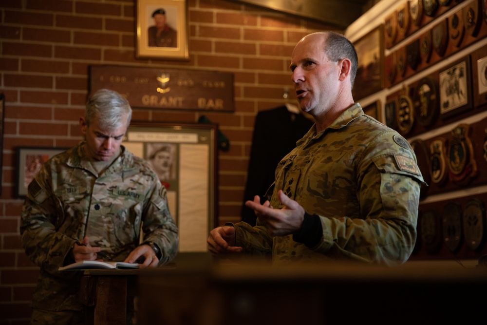 Talisman Sabre 2023 | Australian Army Special Forces Group Hosts Key Leader Engagement with 1st SFG (A) Green Berets