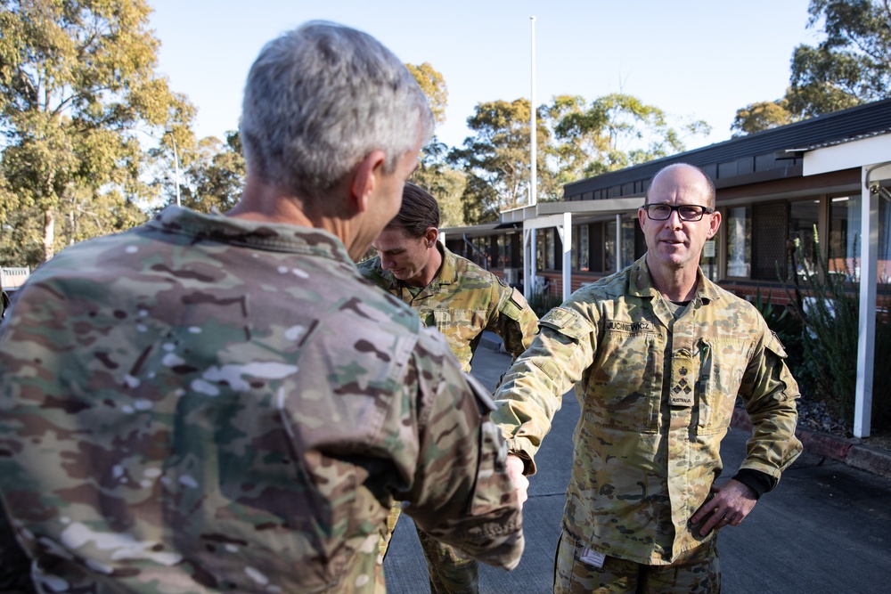 Talisman Sabre 2023 | Australian Army Special Forces Group Hosts Key Leader Engagement with 1st SFG (A) Green Berets