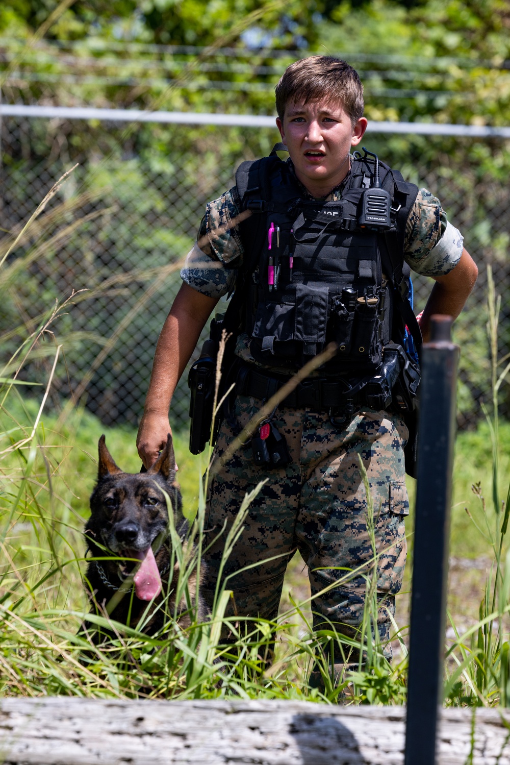 Joint MWD Explosive Detection Training