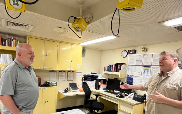 MSCEURAF STAFF SUPPORTS USNS JOSHUA HUMPHREYS IN SWEDEN