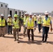 378th AEW command staff tours CHU construction