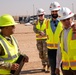 378th AEW command staff tours CHU construction