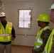 378th AEW command staff tours CHU construction