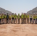 378th AEW command staff tours CHU construction