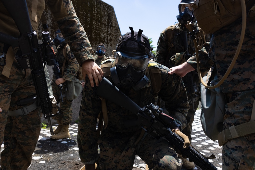 MWSS-171 Marines Conduct Chemical, Biological, Radiological, and Nuclear Defense Training at Eagle Wrath 23