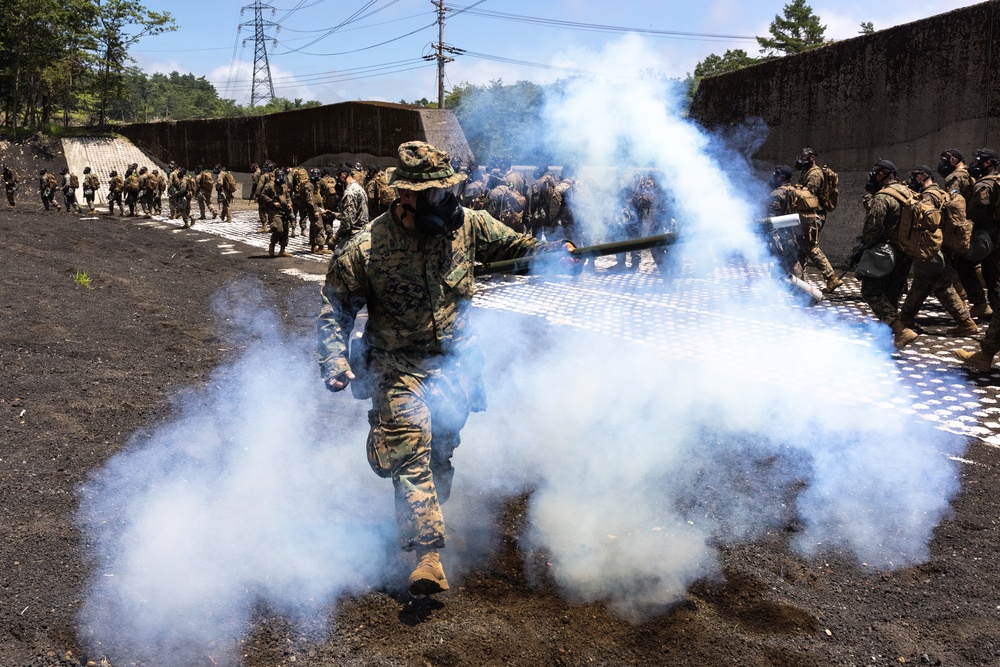 MWSS-171 Marines Conduct Chemical, Biological, Radiological, and Nuclear Defense Training at Eagle Wrath 23