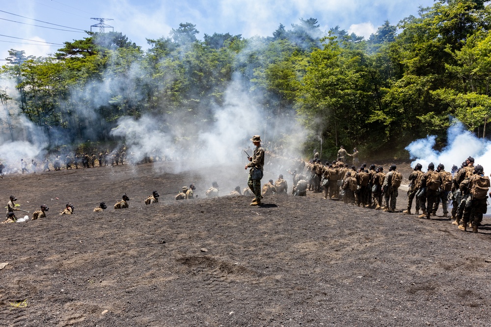 MWSS-171 Marines Conduct Chemical, Biological, Radiological, and Nuclear Defense Training at Eagle Wrath 23