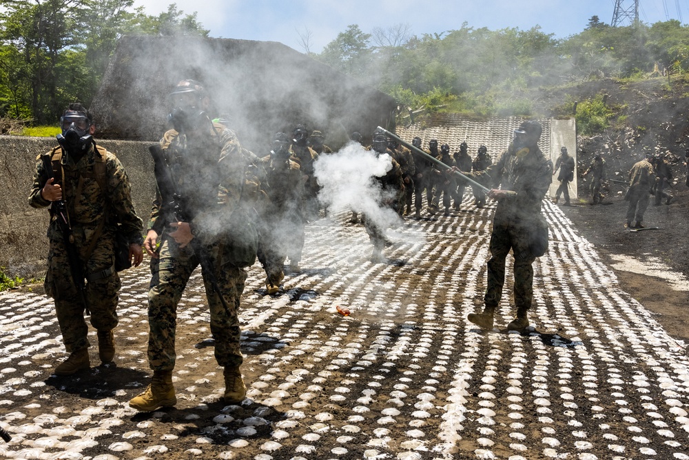 MWSS-171 Marines Conduct Chemical, Biological, Radiological, and Nuclear Defense Training at Eagle Wrath 23