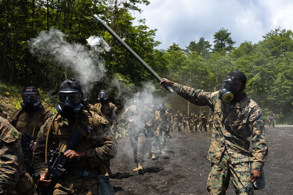 MWSS-171 Marines Conduct Chemical, Biological, Radiological, and Nuclear Defense Training at Eagle Wrath 23