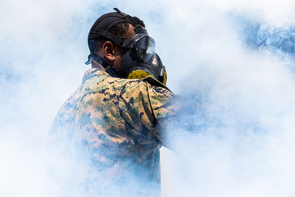 MWSS-171 Marines Conduct Chemical, Biological, Radiological, and Nuclear Defense Training at Eagle Wrath 23