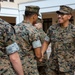 Cpl. Garcia reenlistment ceremony