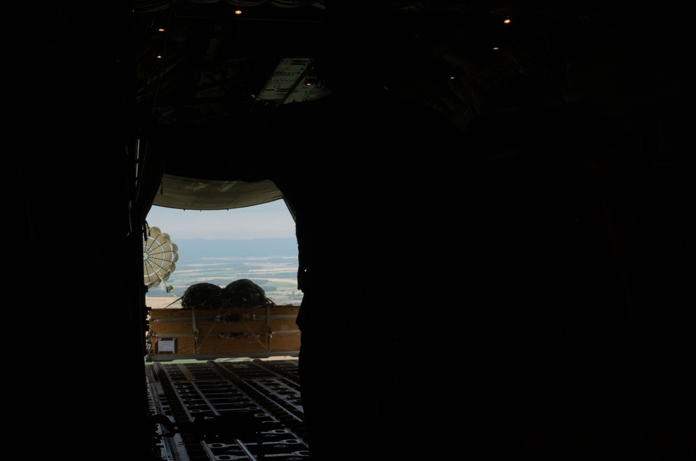 Just dropping in: 37 AS performs airdrops in France