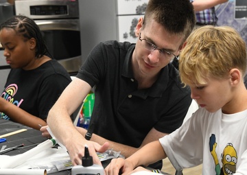 Youngsters ‘Reach for the Stars’ in rocket launch event