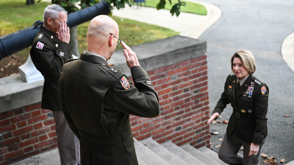 Major General Richard J. Heitkamp assumes command of the IADC