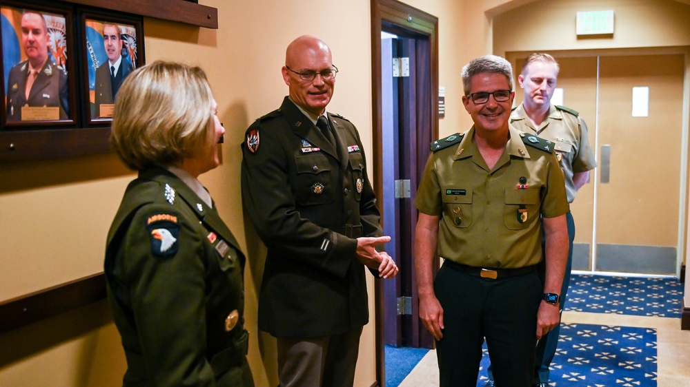 Major General Richard J. Heitkamp assumes command of the IADC