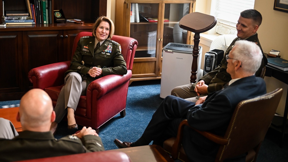 Major General Richard J. Heitkamp assumes command of the IADC