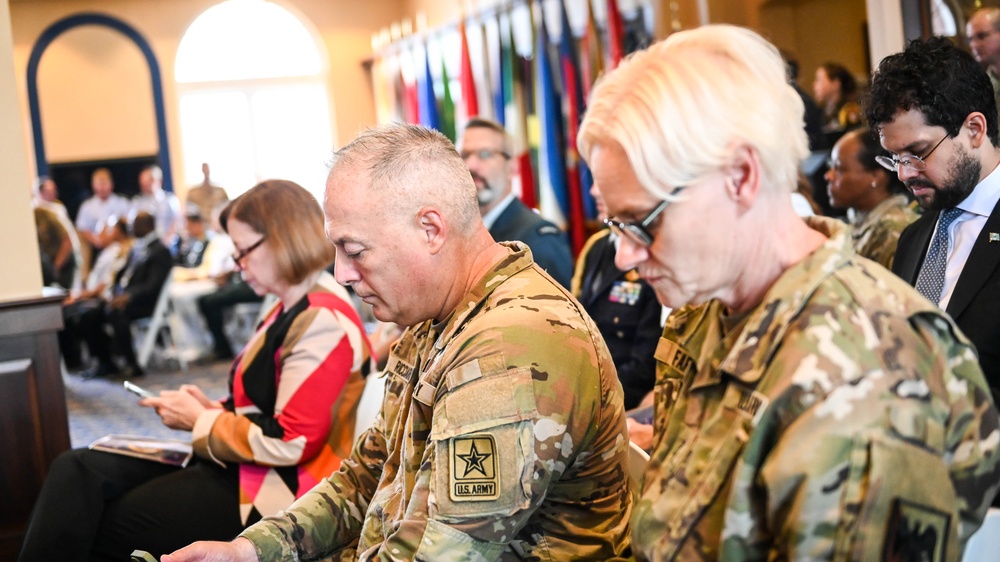 Major General Richard J. Heitkamp assumes command of the IADC