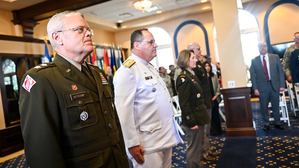 Major General Richard J. Heitkamp assumes command of the IADC