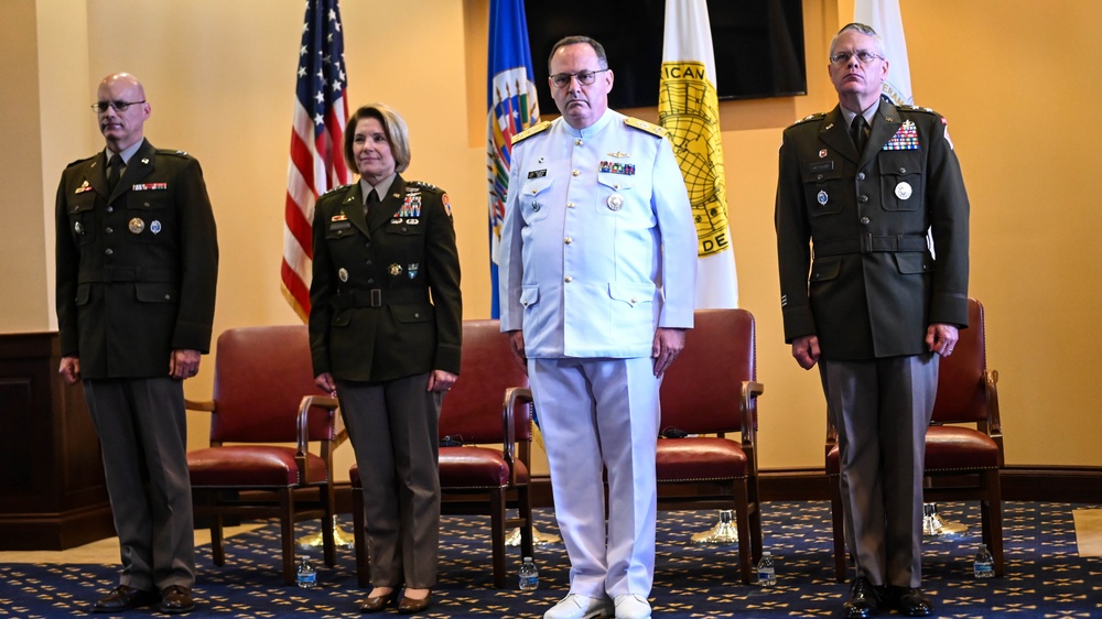 Major General Richard J. Heitkamp assumes command of the IADC