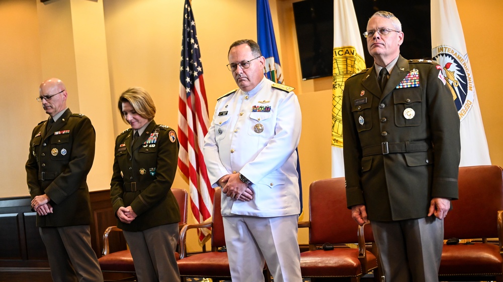 Major General Richard J. Heitkamp assumes command of the IADC