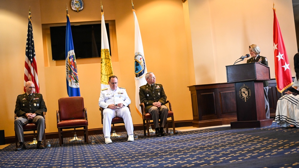 Major General Richard J. Heitkamp assumes command of the IADC