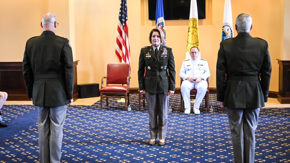 Major General Richard J. Heitkamp assumes command of the IADC