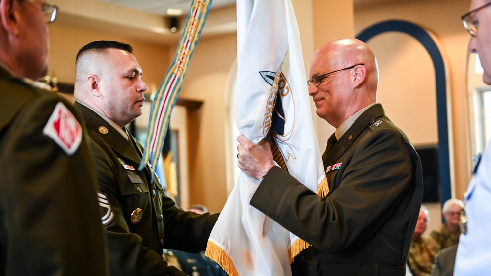 Major General Richard J. Heitkamp assumes command of the IADC