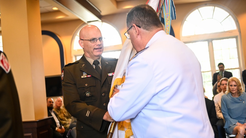 Major General Richard J. Heitkamp assumes command of the IADC