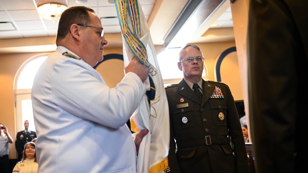 Major General Richard J. Heitkamp assumes command of the IADC