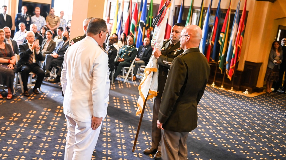 Major General Richard J. Heitkamp assumes command of the IADC