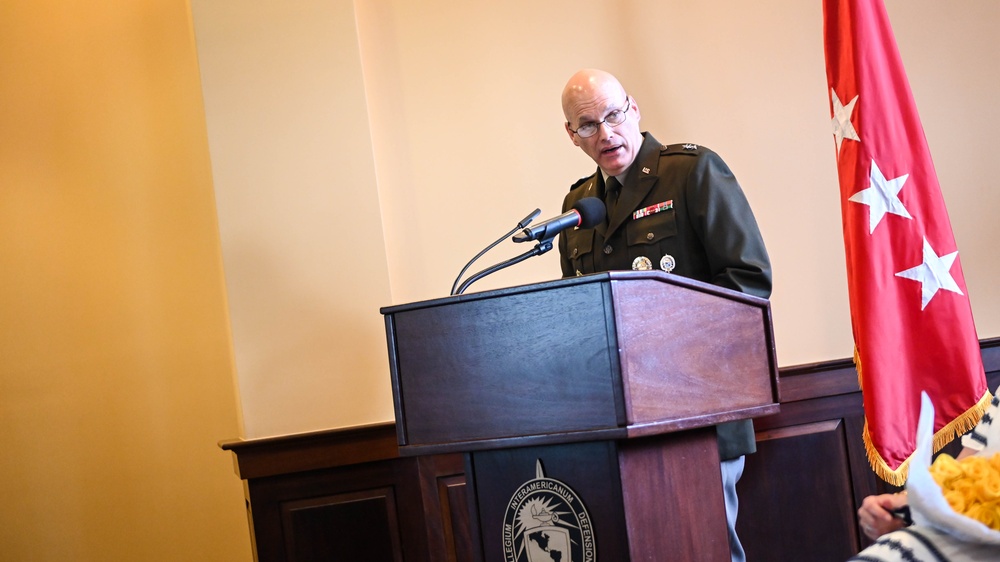 Major General Richard J. Heitkamp assumes command of the IADC