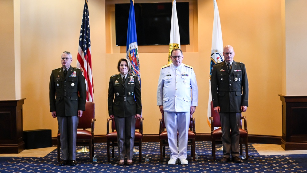 Major General Richard J. Heitkamp assumes command of the IADC