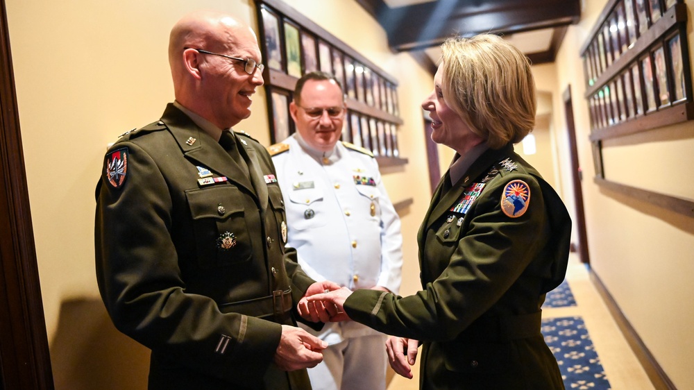 Major General Richard J. Heitkamp assumes command of the IADC