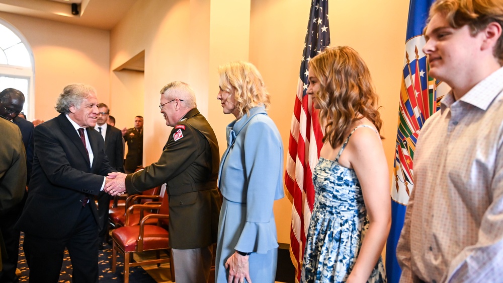 Major General Richard J. Heitkamp assumes command of the IADC