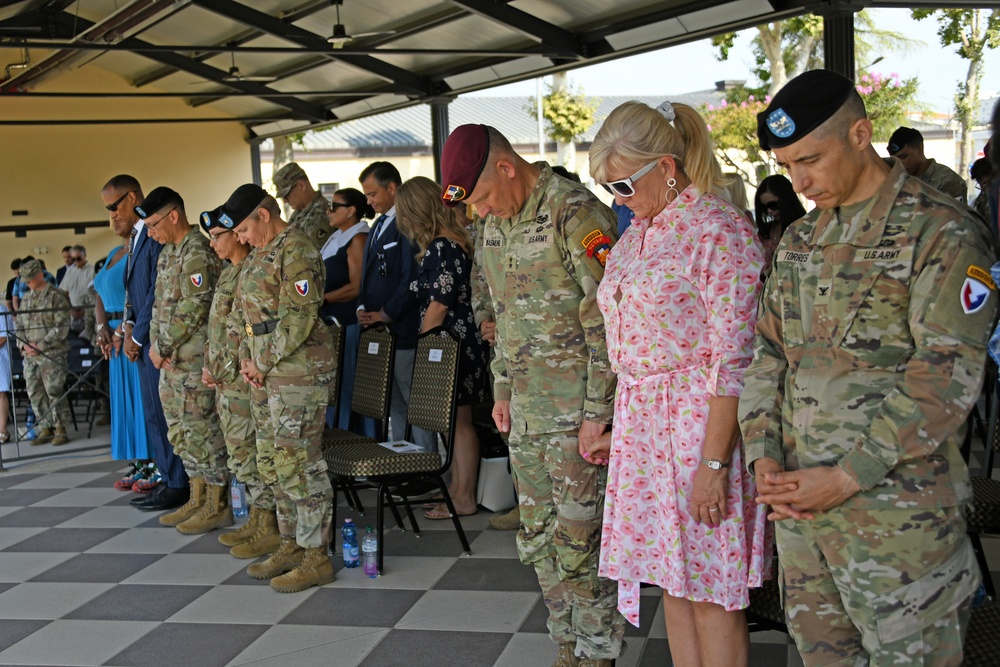 414th Contracting Support Brigade Change of Command Ceremony