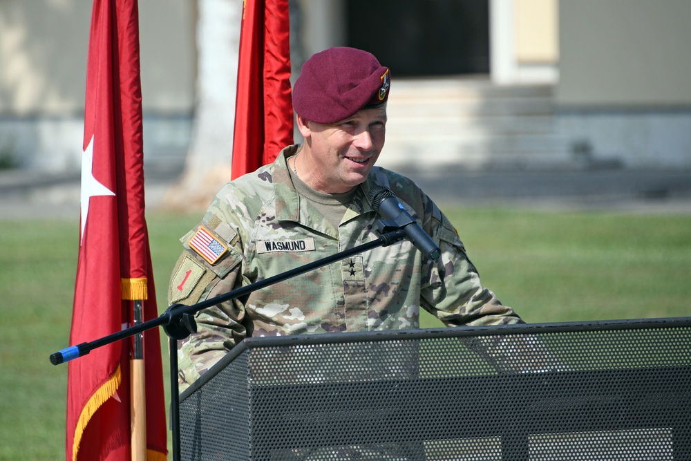 414th Contracting Support Brigade Change of Command Ceremony