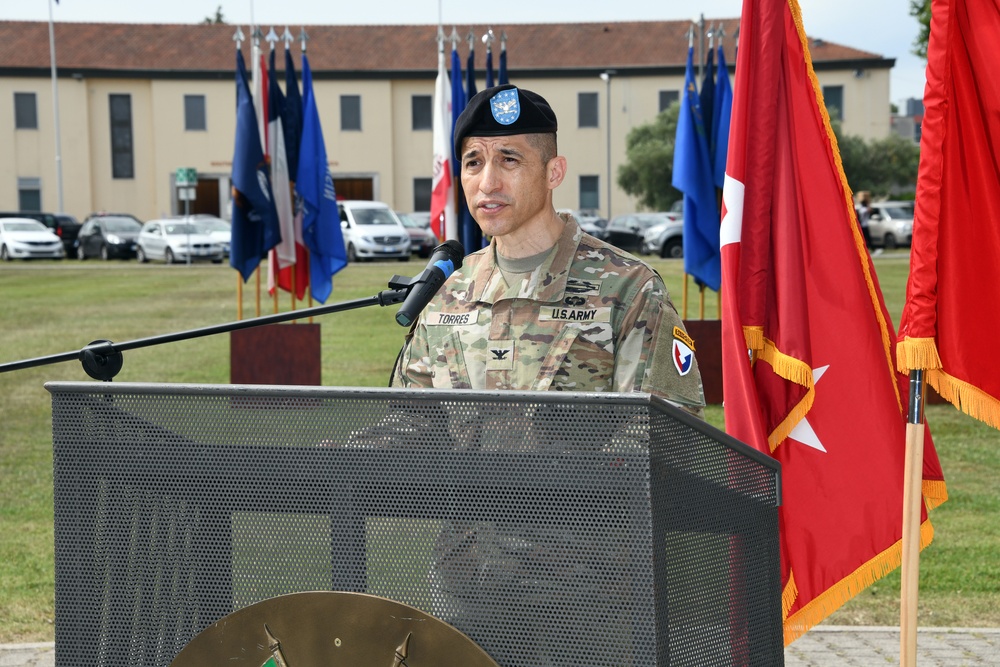 414th Contracting Support Brigade Change of Command Ceremony