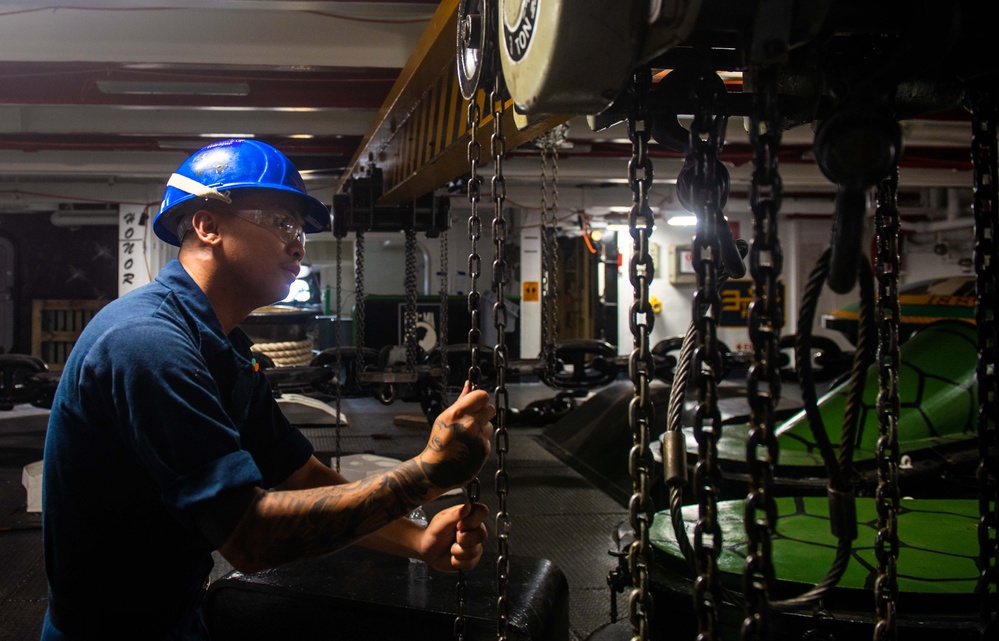 Daily Operations Onboard USS John C. Stennis (CVN 74)