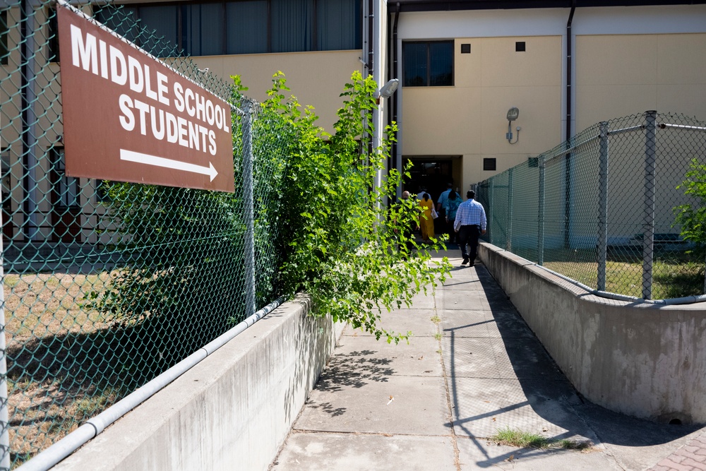 DoDEA-Europe Team visits Incirlik AB Incirlik School Facilities