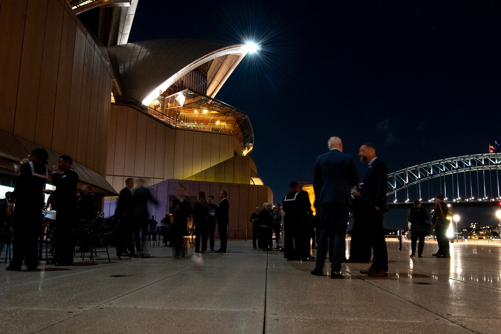 USS Canberra Commissioning Chairman's Reception