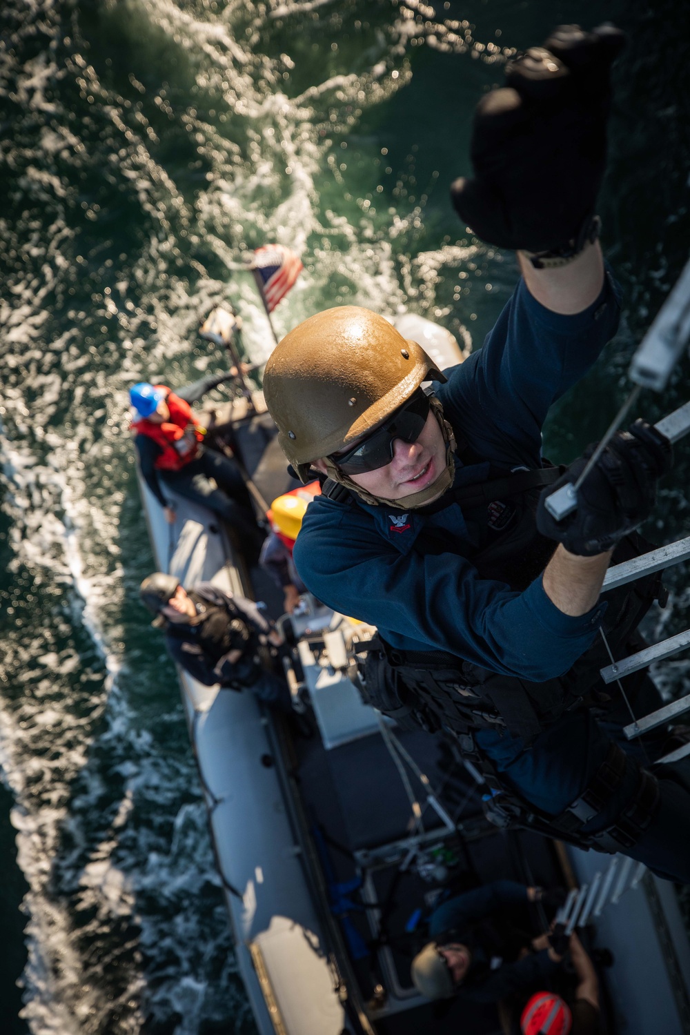 USS Carney (DDG 64) Conducts VBSS During CSG-4 COMPTUEX