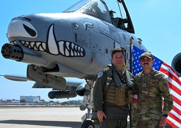 Crew Chief reenlists during Patriot Fury