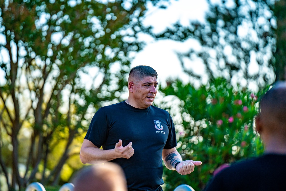 Capt. Cisneros Final Company Run