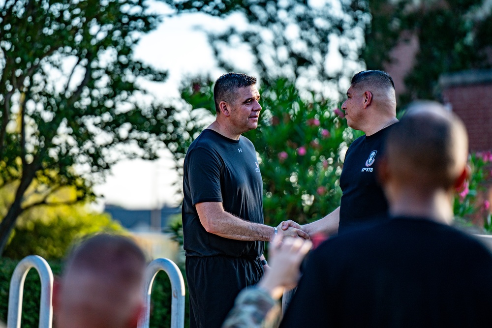 Capt. Cisneros Final Company Run