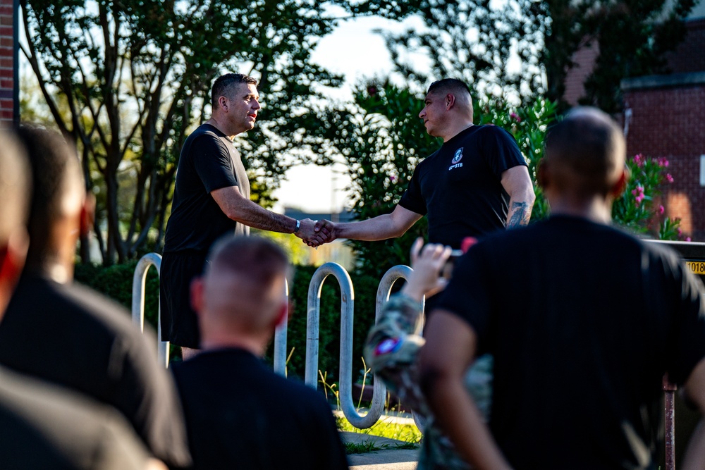 Capt. Cisneros Final Company Run